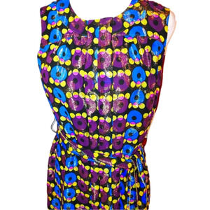 Anna Sui Retro Party Cocktail Dress